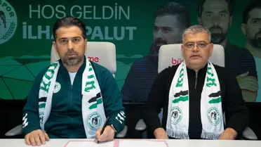 Konyaspor, İlhan Palut ile 1,5 Yıllık Teknik Direktörlük Sözleşmesi İmzaladı