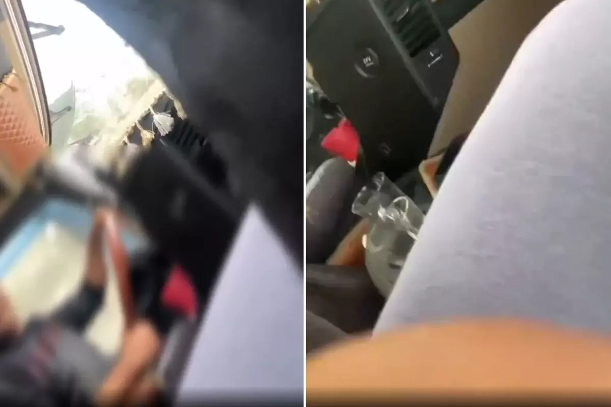 Otostop yapan genç ve tır şoförü