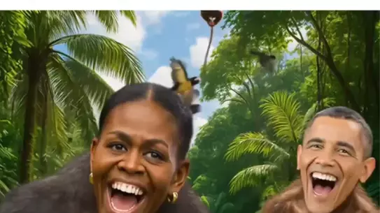 Trump, Obama'ları Maymunlaştıran Videoya Özür Dilemeyi Reddetti