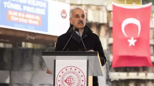 Sarıyer‑Kilyos Tüneli'nin tamamlanan TBM aşaması