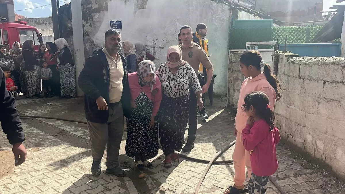 İncirliova’da 81 Yaşındaki Kadın Alevlerden Kurtarıldı: Komşuların Hızlı Müdahalesi