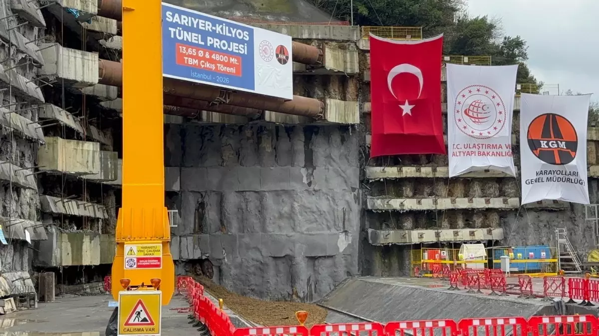 Sarıyer‑Kilyos Tüneli’nden Yeni Ulaşım Hızı: İstanbul’da Yolculuk Süresi 5 Dakikaya Düşecek