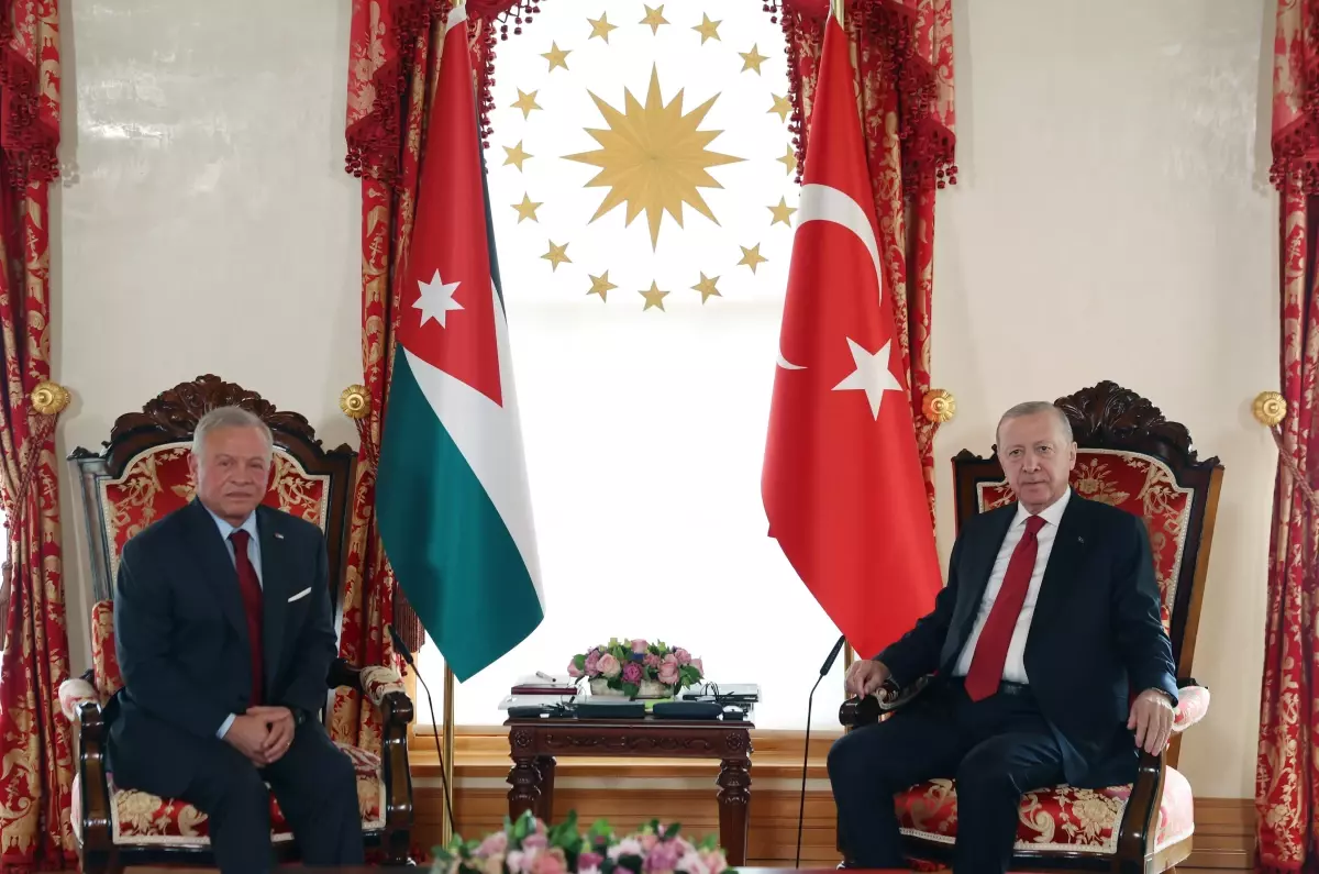 Erdoğan, Ürdün Kralı Abdullah II ile İstanbul’da Görüşme Gerçekleştirdi