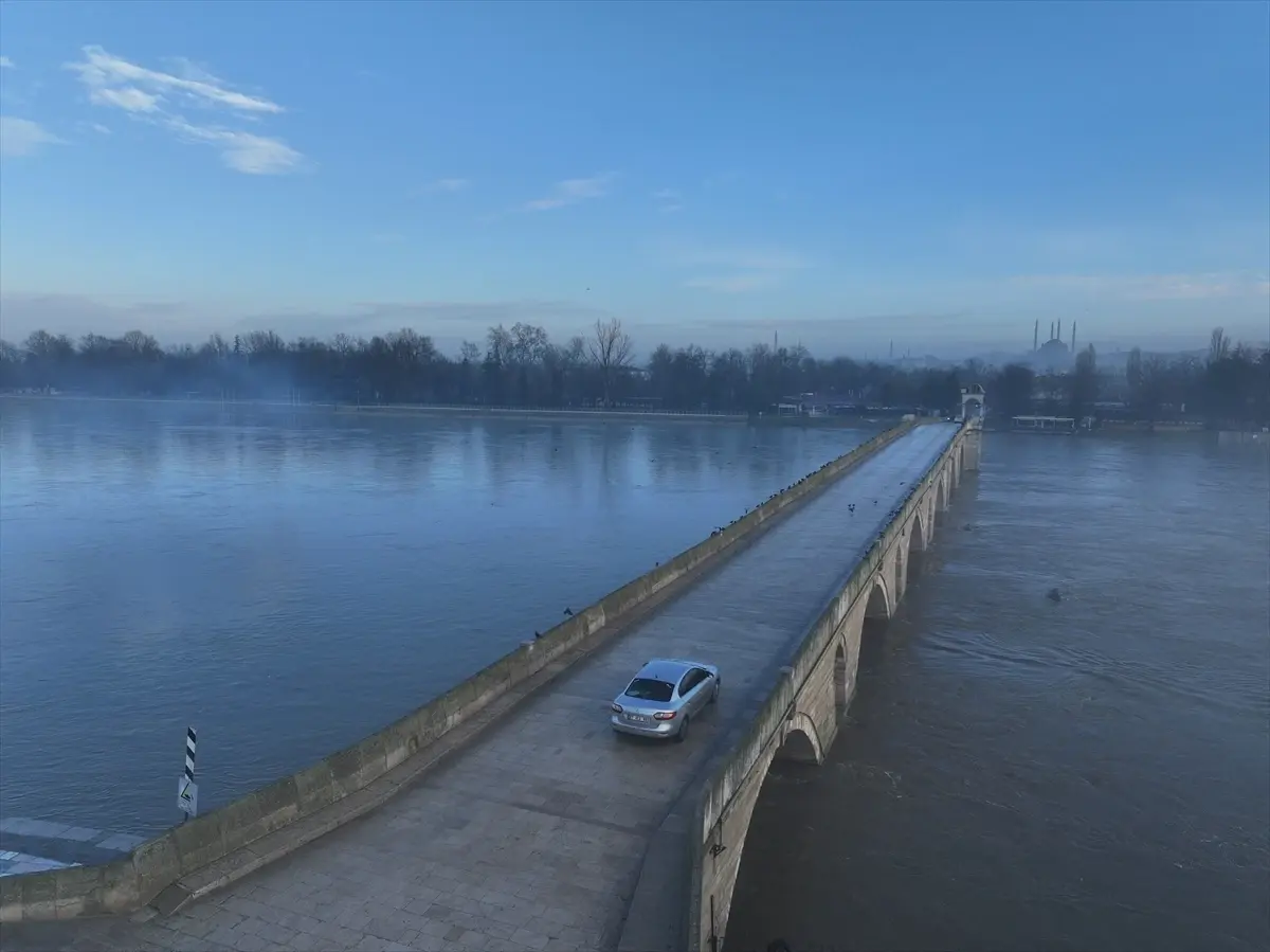 Meriç Nehri'nin Debisinde Şok Artış: İki Günde Üç Kat Yükseliş