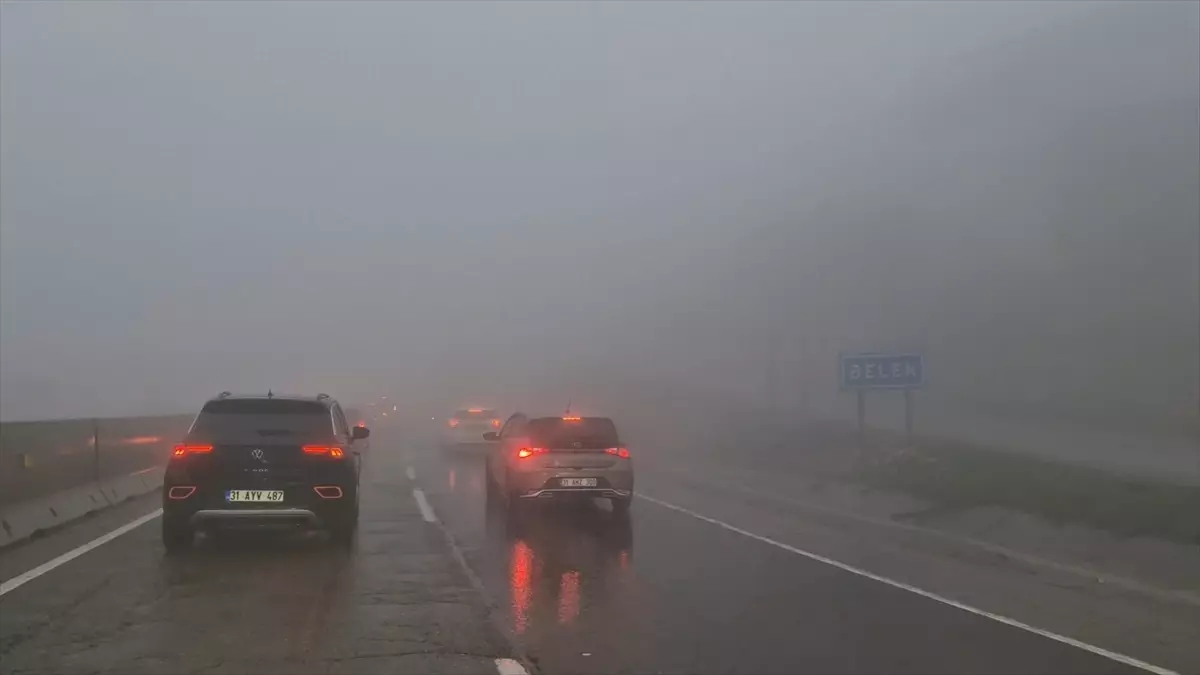 Yayladağı'nda Şiddetli Sağanak ve Sel Uyarısı