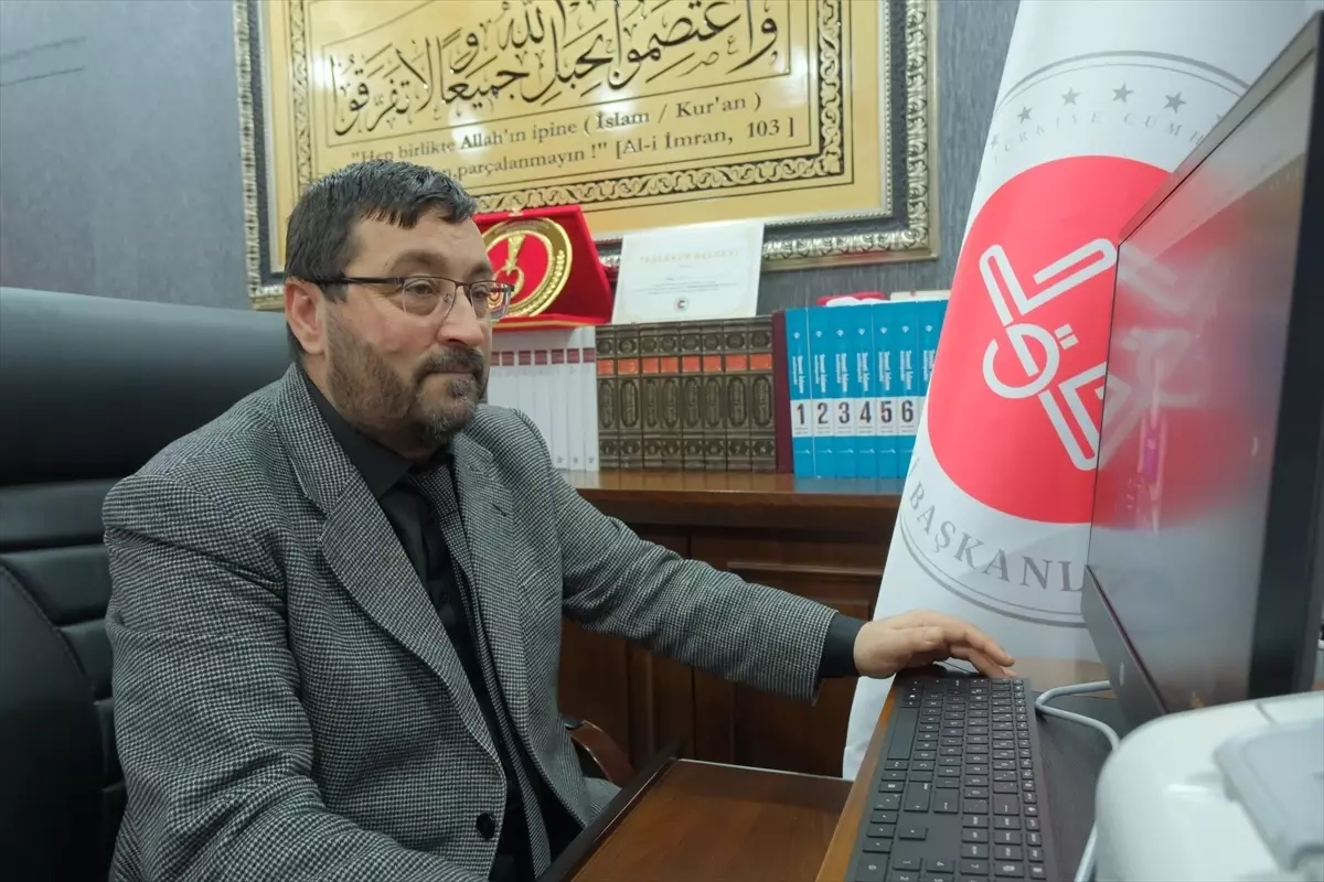 Kırklareli Müftüsü Yusuf Eviş, AA’nın Yılın Kareleri Oylamasına Katıldı