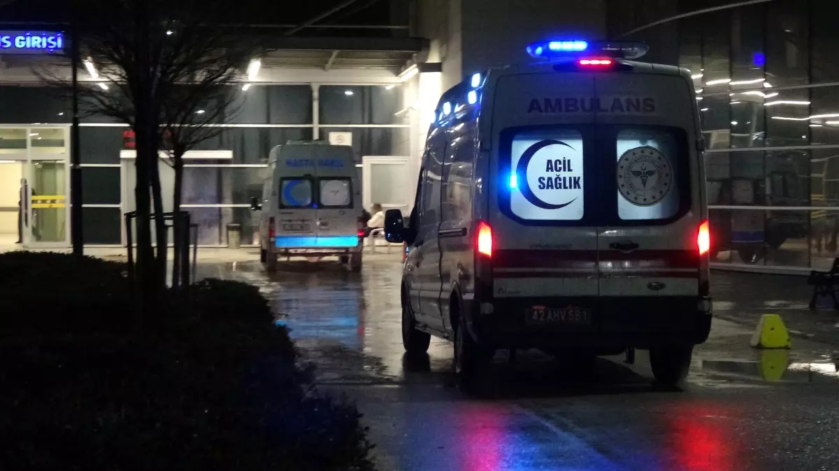 Konya'da Apartmanda Zehirlenme Şüphesi: 11 Kişi Hastaneye Sevk Edildi