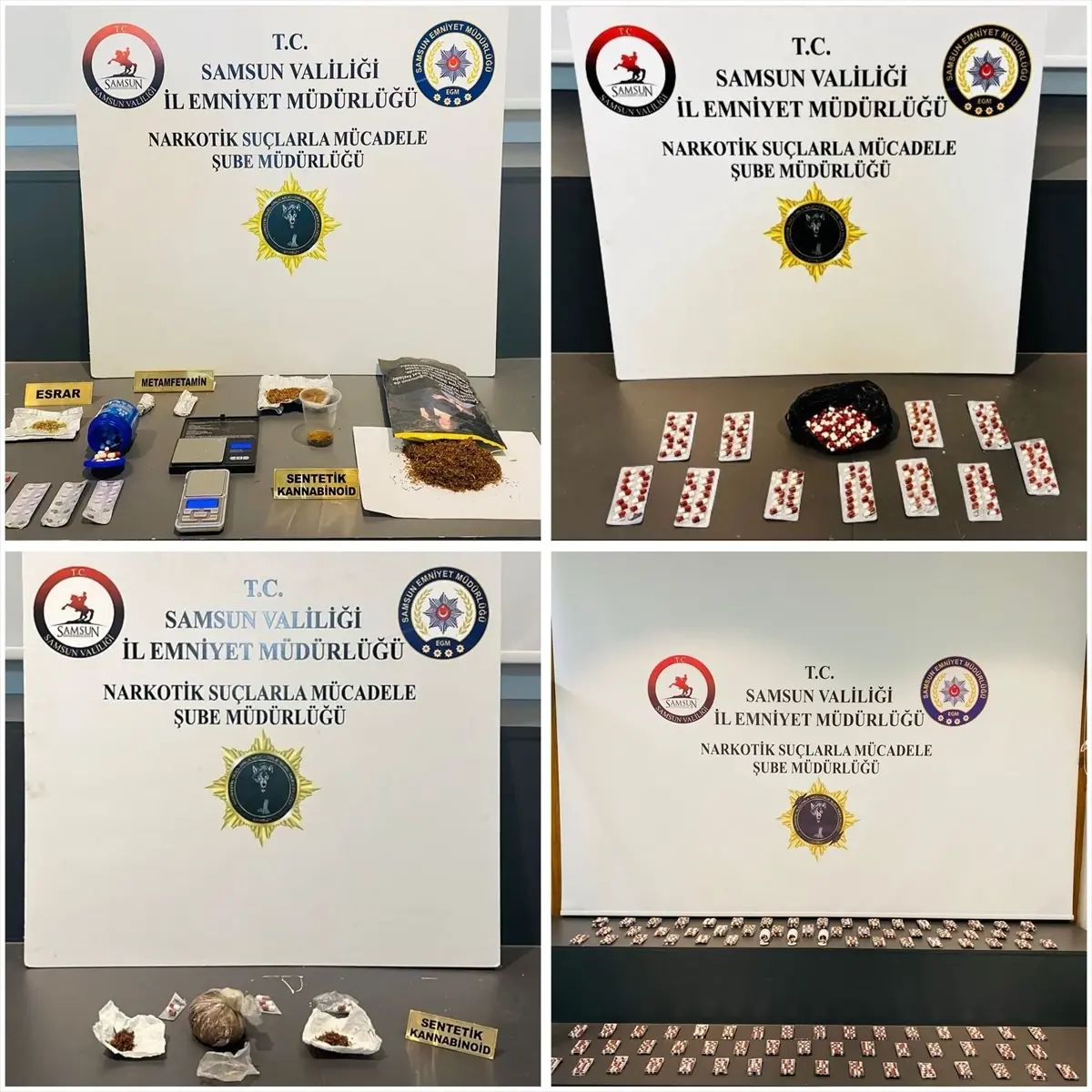 Samsun'da Büyük Uyuşturucu Operasyonu: 6 Şüpheli Gözaltında