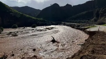 Göbekli Deresi taşması