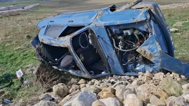 Kazada yaralıların hastaneye kaldırılması