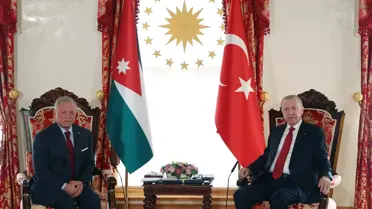 Erdoğan ve Kral Abdullah II birlikte fotoğraf çektirdi