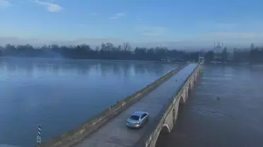 Meriç Nehri akışı ve yükselen su seviyesi