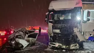 Kaza anındaki çip ve TIR