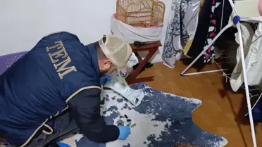 Operasyon bölgesinin hava fotoğrafı