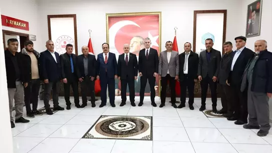 Taşkent ilçesindeki yeni yol çalışması