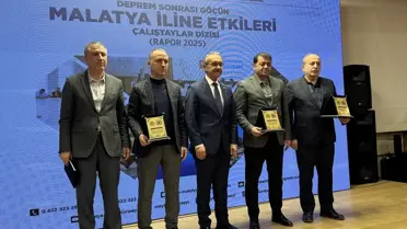 Çalıştayda sunulan iyileşme planı haritası