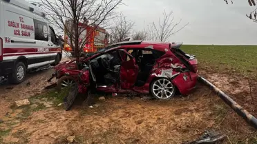 Kaza sonrası görüntü