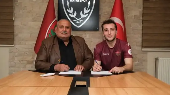 Hatayspor'un yeni futbolcuları sahada