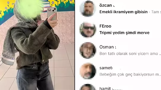TikTok sohbet ekranı