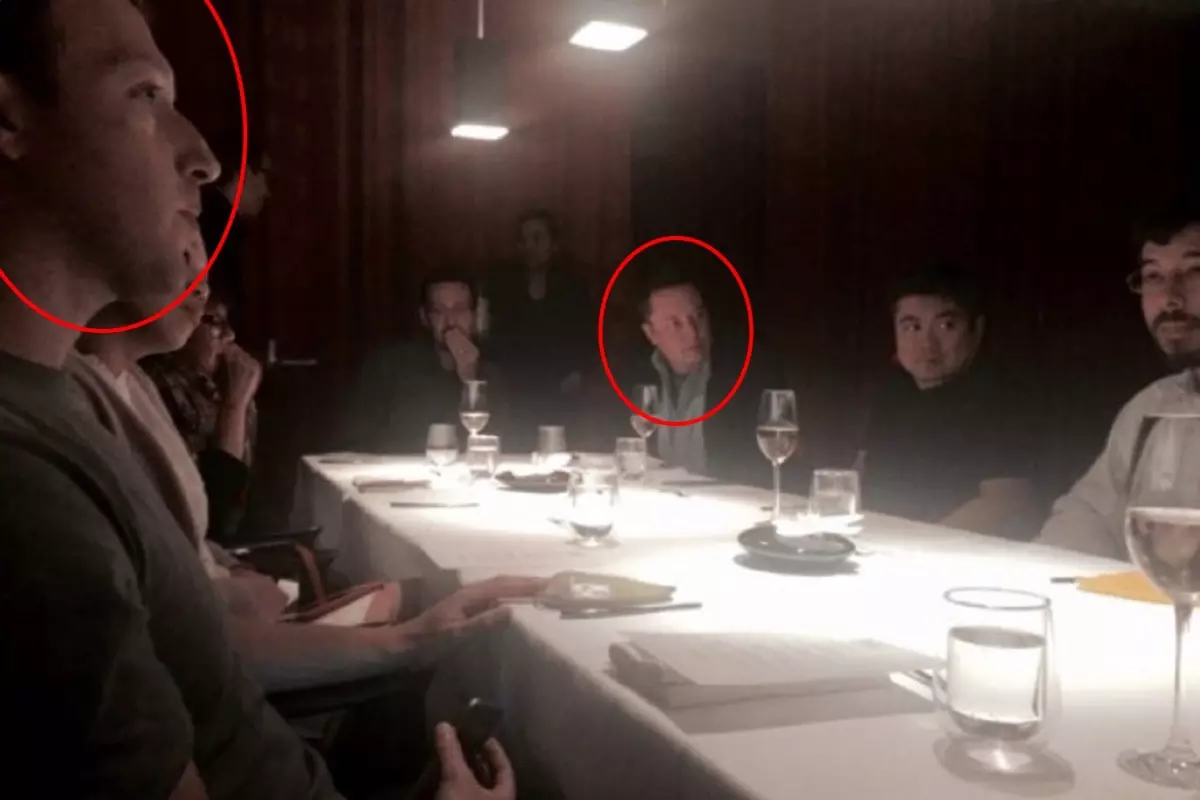Zuckerberg, Musk ve Thiel’in 2015 Akşam Yemeği Fotoğrafı Gündemi Salladı
