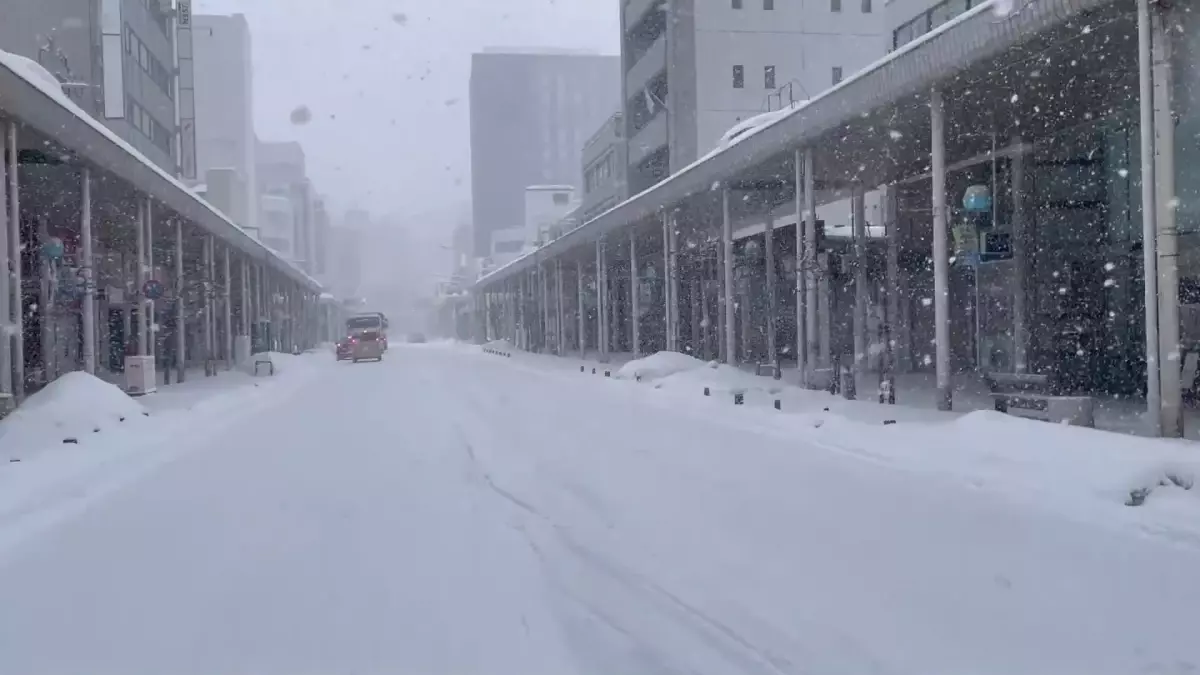 Japonya’da Şiddetli Kar Fırtınası 45 Hayatı Aldı