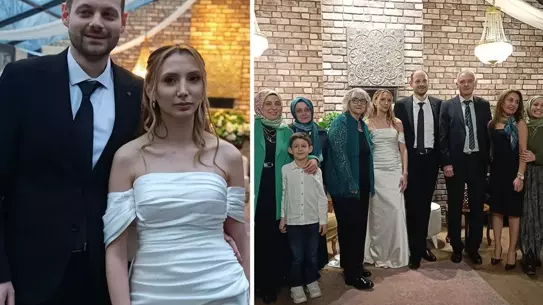 Alman damat, nişan töreninde Türk bayrağına gösterdiği saygıyla dikkat çekti