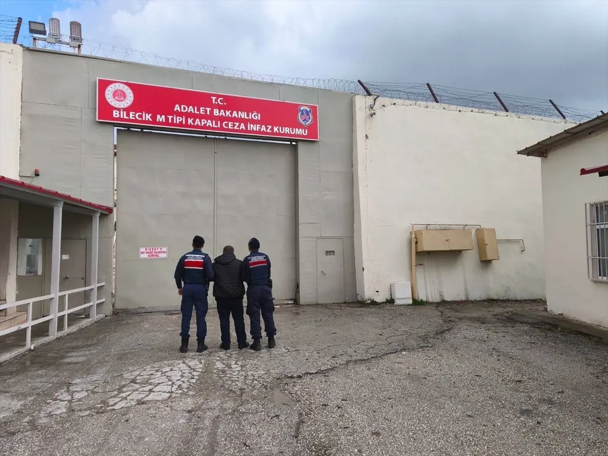 Bilecik’te 4 Yıl 2 Ay Hapis Cezalı Kaçak Mahkum Yakalandı