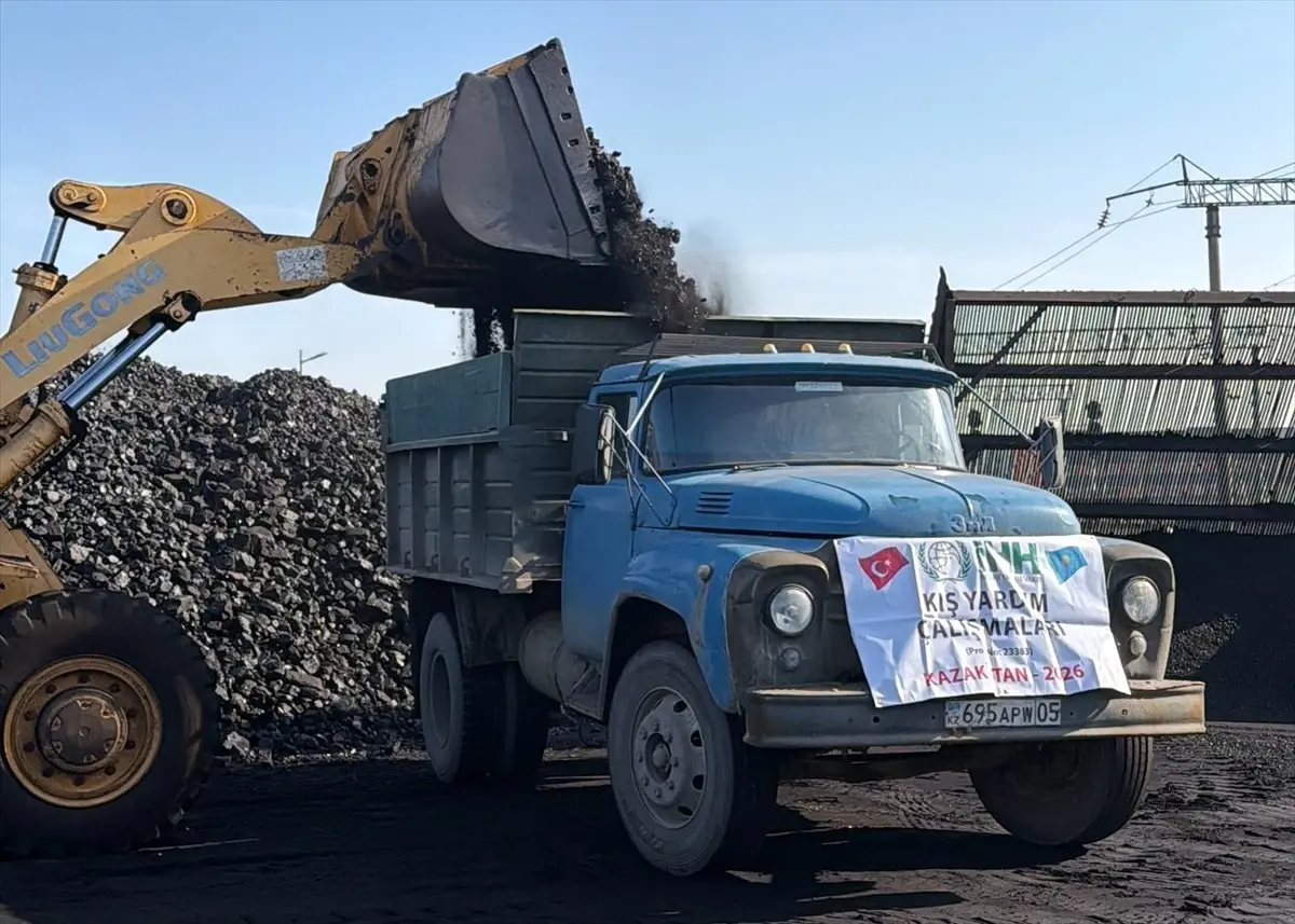 İHH, Kırgızistan ve Kazakistan’da 480 Ton Kömür ve Elektrikli Isıtıcılarla Kış Yardımı Sağladı