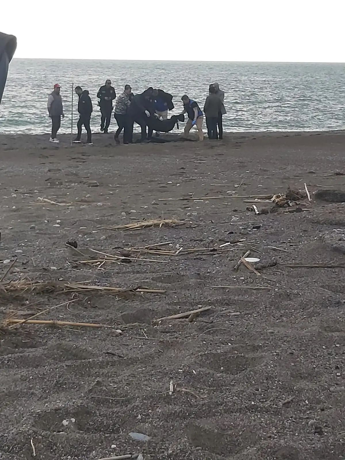 Dalaman Sahilinde Kimliği Belirsiz Parçalanmış Erkek Cesedi Bulundu