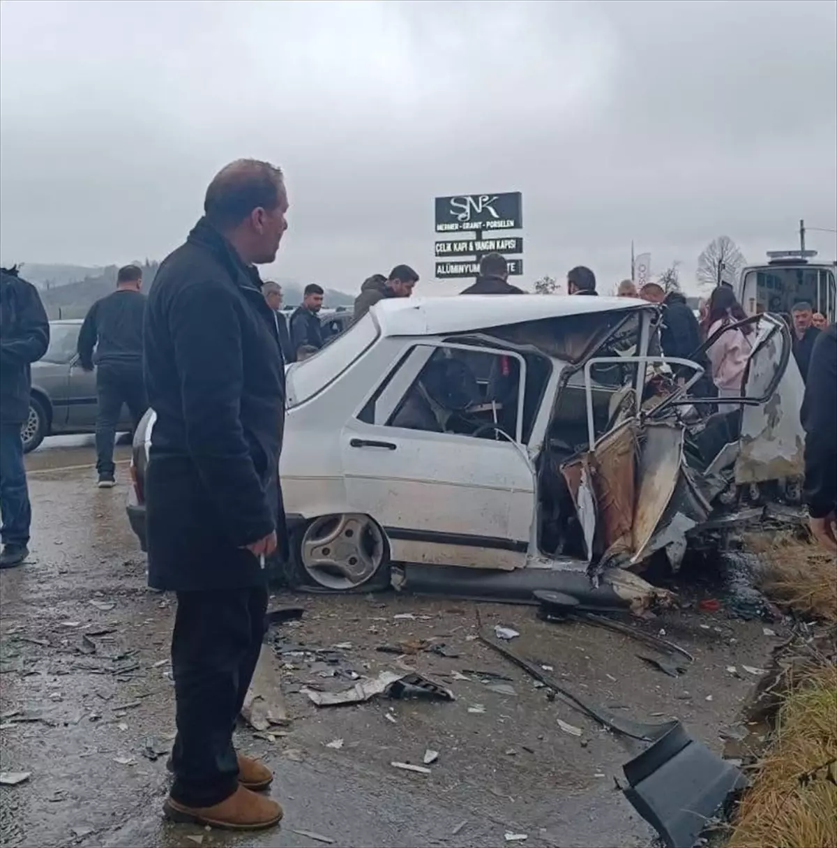 Fatsa’da İki Araç Çarpıştı: 2 Kişi Ağır Yaralı