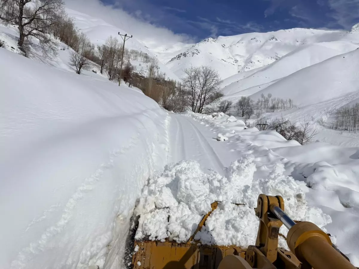 Van’da Şiddetli Kar Yağışı 5 İlçede 106 Yolun Kapanmasına Yol Açtı