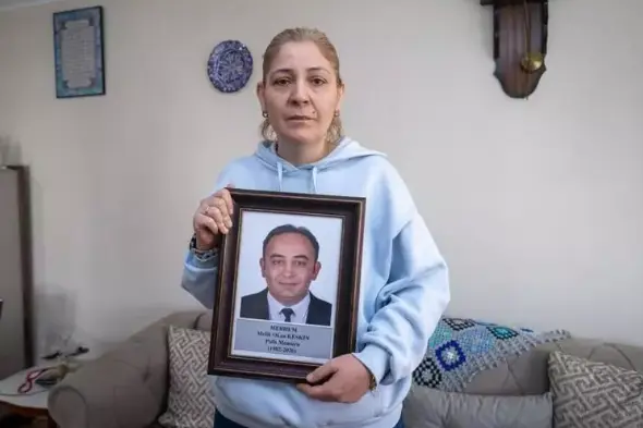 Polis memuru anısına düzenlenen tören