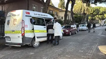 Ev içinde bulunan ölüm sahnesi