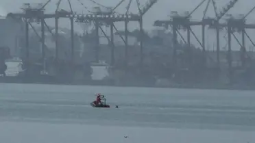 Denizde bulunan cesedin yakın çekim fotoğrafı