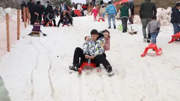 Ordu’da Bembeyaz Renkli Kar Festivali Coşkusu