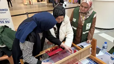 Etkinlikte konuşma yapan sağlık uzmanı