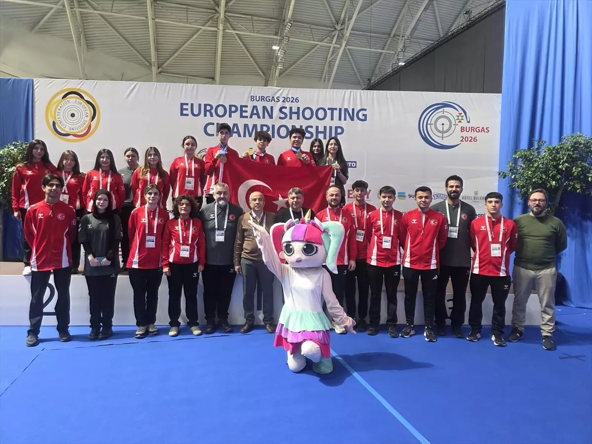 Türk Atıcıları Bulgaristan’da 9 Madalya ile Şampiyonluğu Taçlandırdı