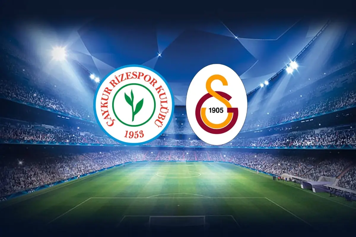 Galatasaray ve Çaykur Rizespor'un 21. Hafta Kadroları Açıklandı