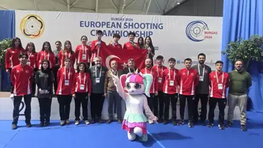 Türk Atıcıları Bulgaristan’da 9 Madalya ile Şampiyonluğu Taçlandırdı