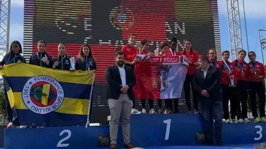 Fenerbahçe kros takımı yarış sırasında