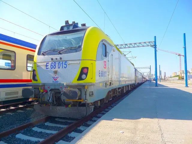 Tren içi görüntüsü