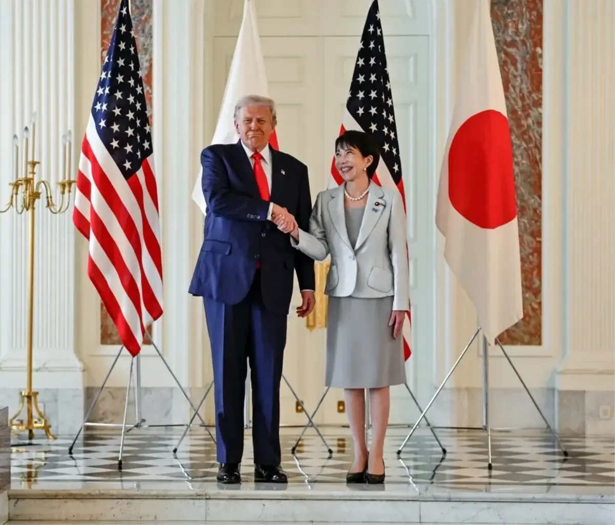 Trump, Japonya'nın Yeni Başbakanı Takaichi'yi Seçim Zaferi İçin Tebrik Etti
