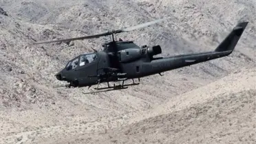 Kaza sonrası helikopter enkazı