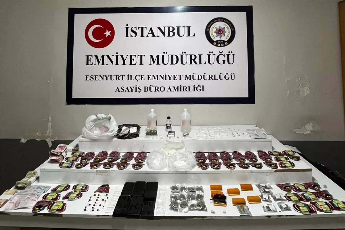 Esenyurt’ta Büyük Uyuşturucu Operasyonu: 3 Şüpheli Tutuklandı
