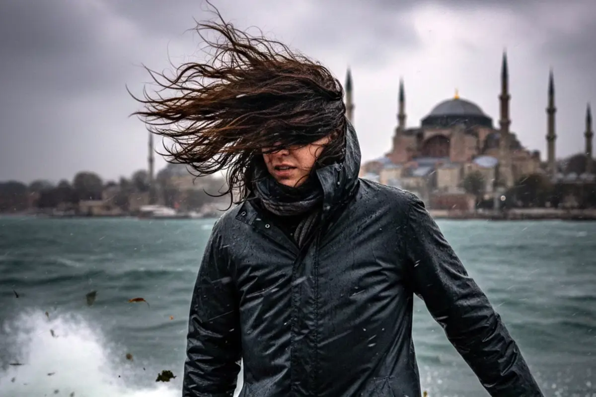 İstanbul’da Akşam Saatlerinde Şiddetli Fırtına Bekleniyor: Valilik Uyarısı