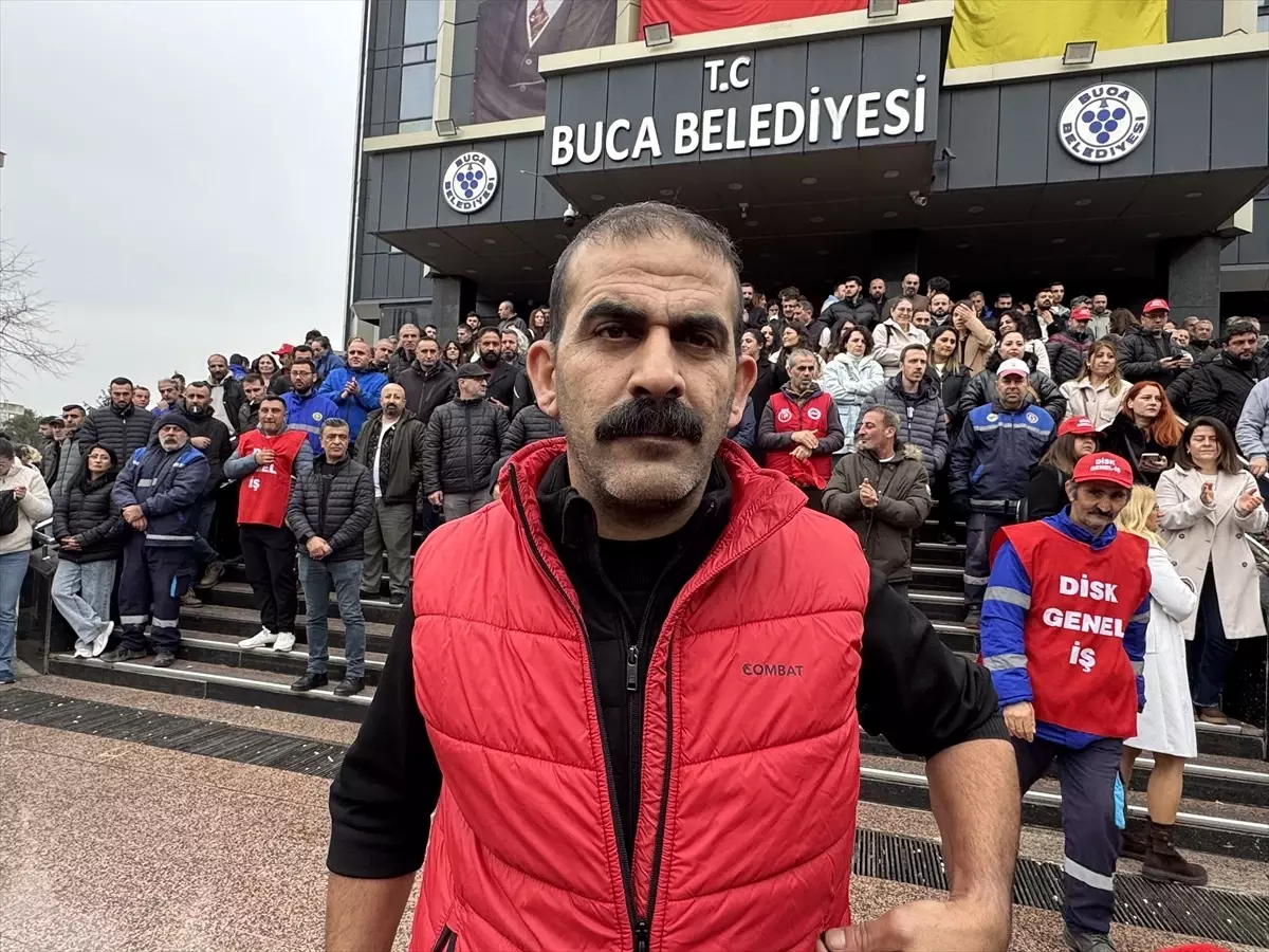 Buca Belediyesi İşçileri Alacakları İçin Grev Başlattı