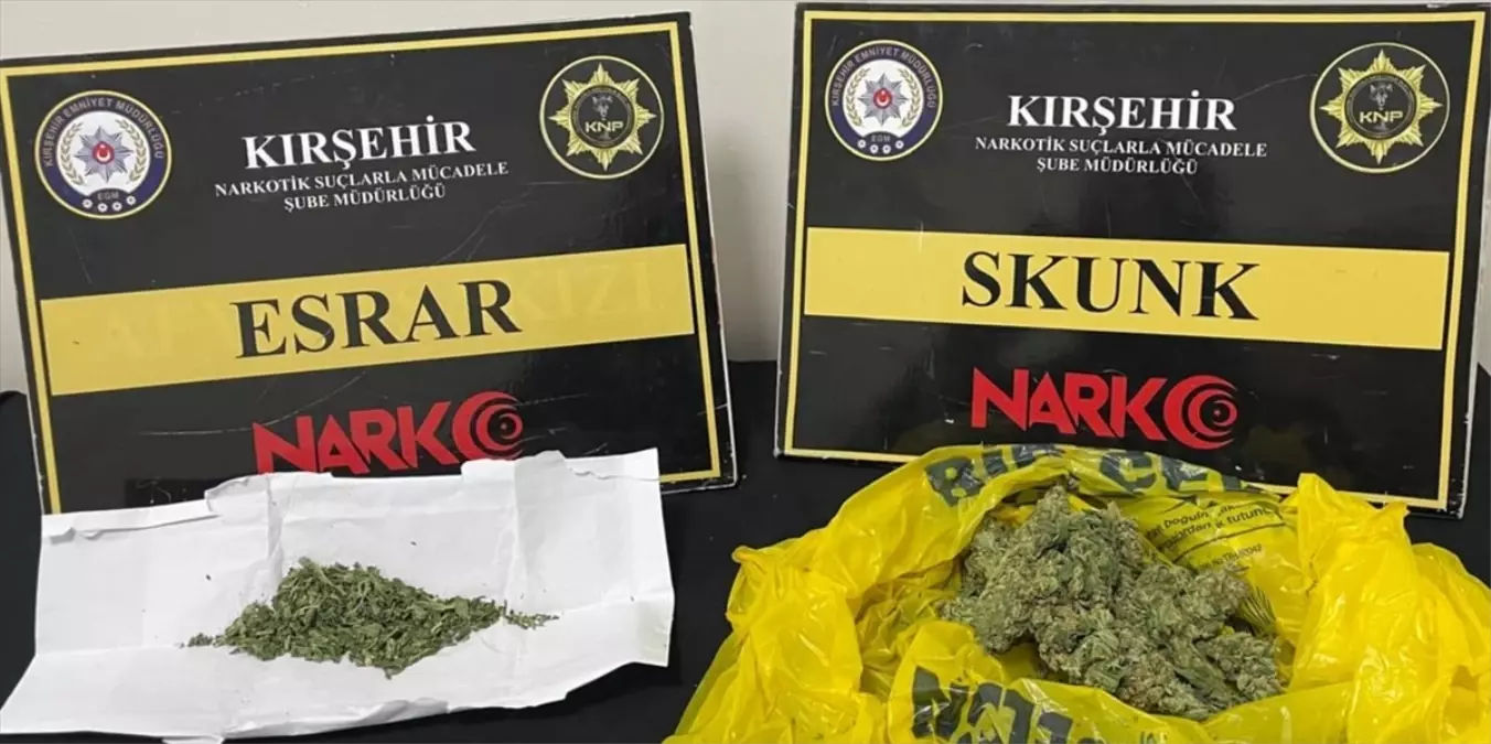 Kırşehir'de Uyuşturucu Operasyonu: 11 Şüpheli Gözaltında, 57,5 gr Ele Geçirildi