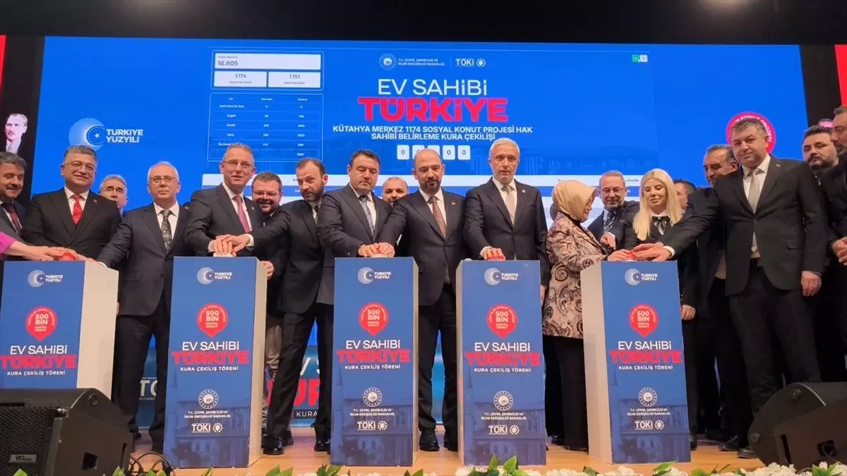 Kütahya’da 3.592 Yeni Konutun Hak Sahipleri Resmi Listede