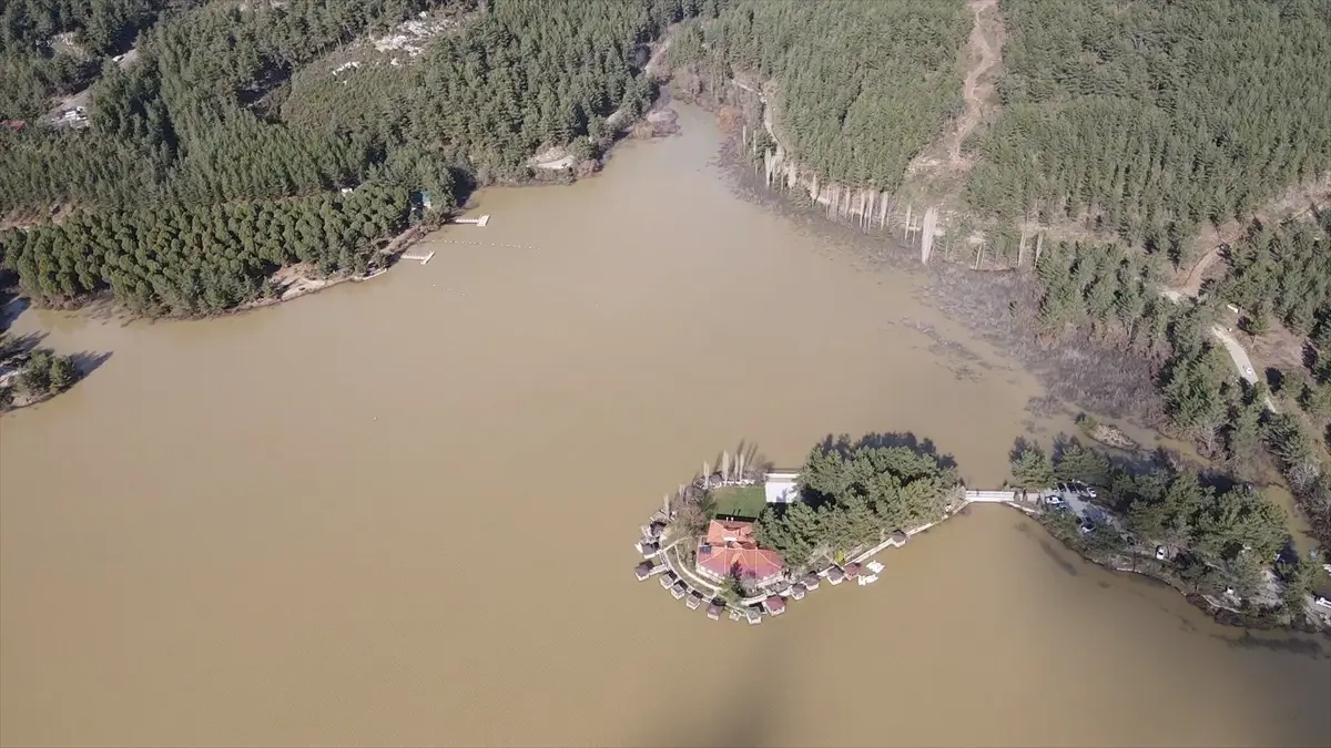 Yağışların Ardından Ula Göleti Yeniden Canlandı