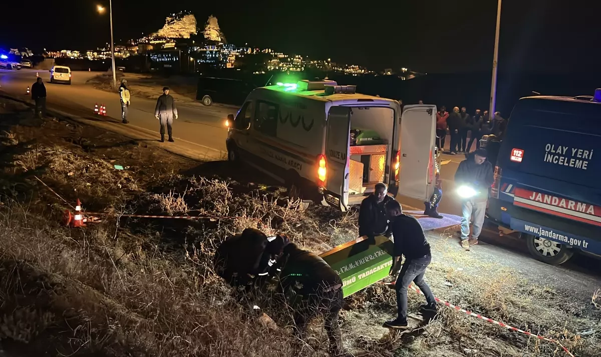 Nevşehir'de Şarampolde Düşen Motosiklet Sürücüsü Hayatını Kaybetti